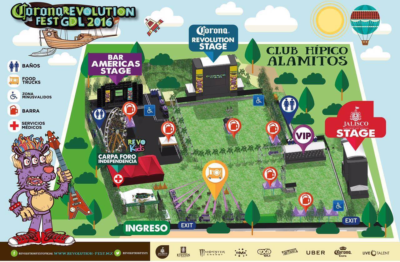Revolution Fest 2016 GDL Plano