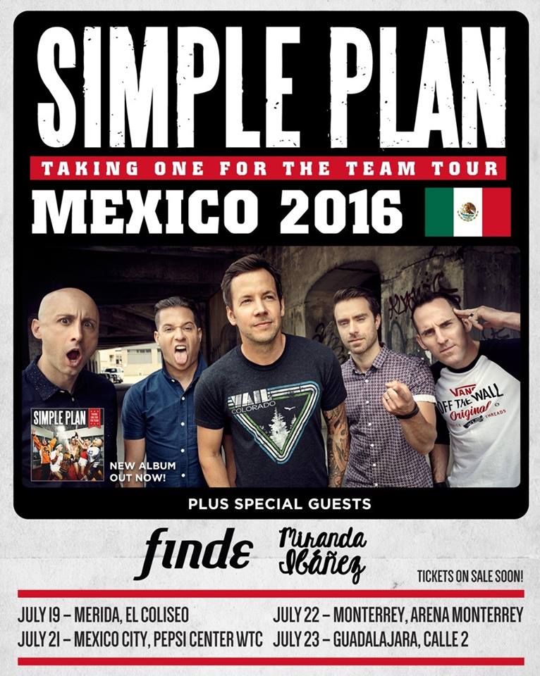 Simple Plan Guadalajara Calle 2