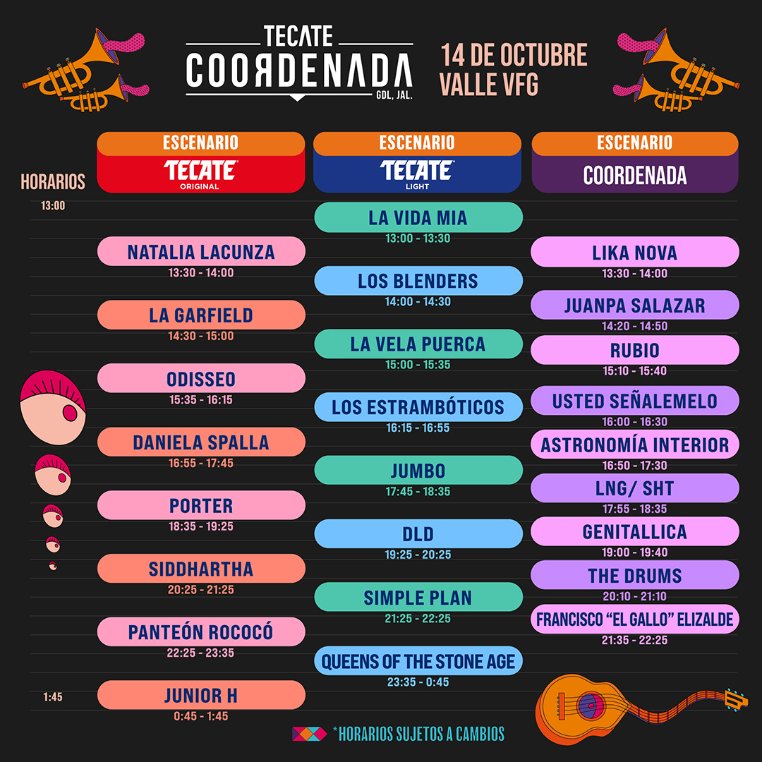 Tecate Coordenada 2023 – Mapa, Horarios, Estacionamiento, y Actividades –  Rutas Alternas